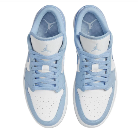 Air Jordan 1 Low Ice Blue Women's Sneakers
