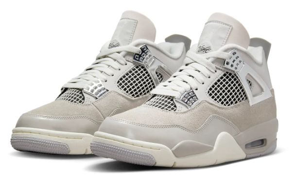 Air Jordan 4 Retro Frozen Moments Women's Grey Sneakers