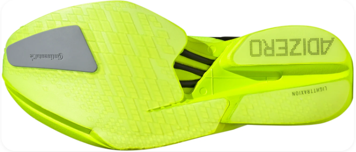 adidas Adizero Adios Pro 4 Men's Neon Yellow Running Shoes