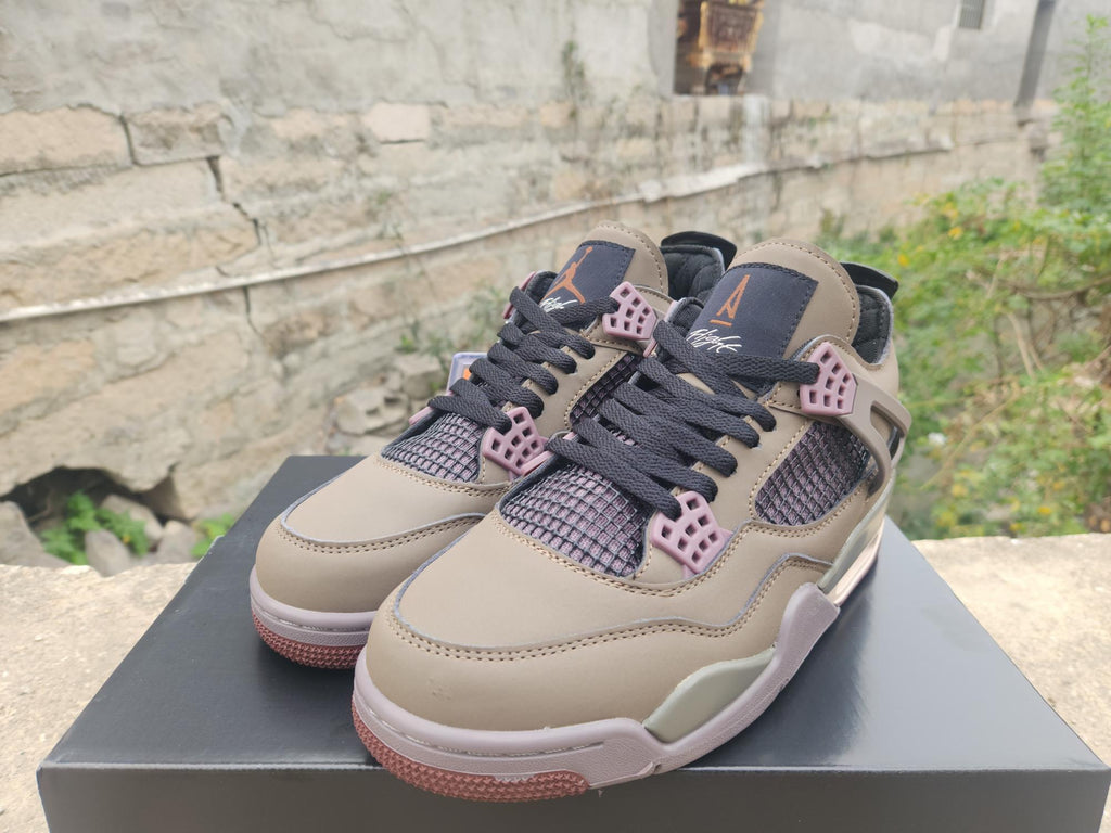 Air Jordan Sneakers - Taupe & Mauve