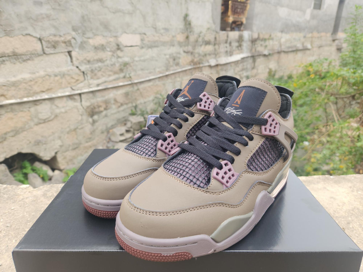Air Jordan Sneakers - Taupe & Mauve