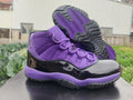 Air Jordan 11 Retro Men's Black & Purple High-Top Sneakers