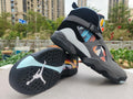 Air Jordan 8 Gray & Black Multicolor High-Top Sneakers
