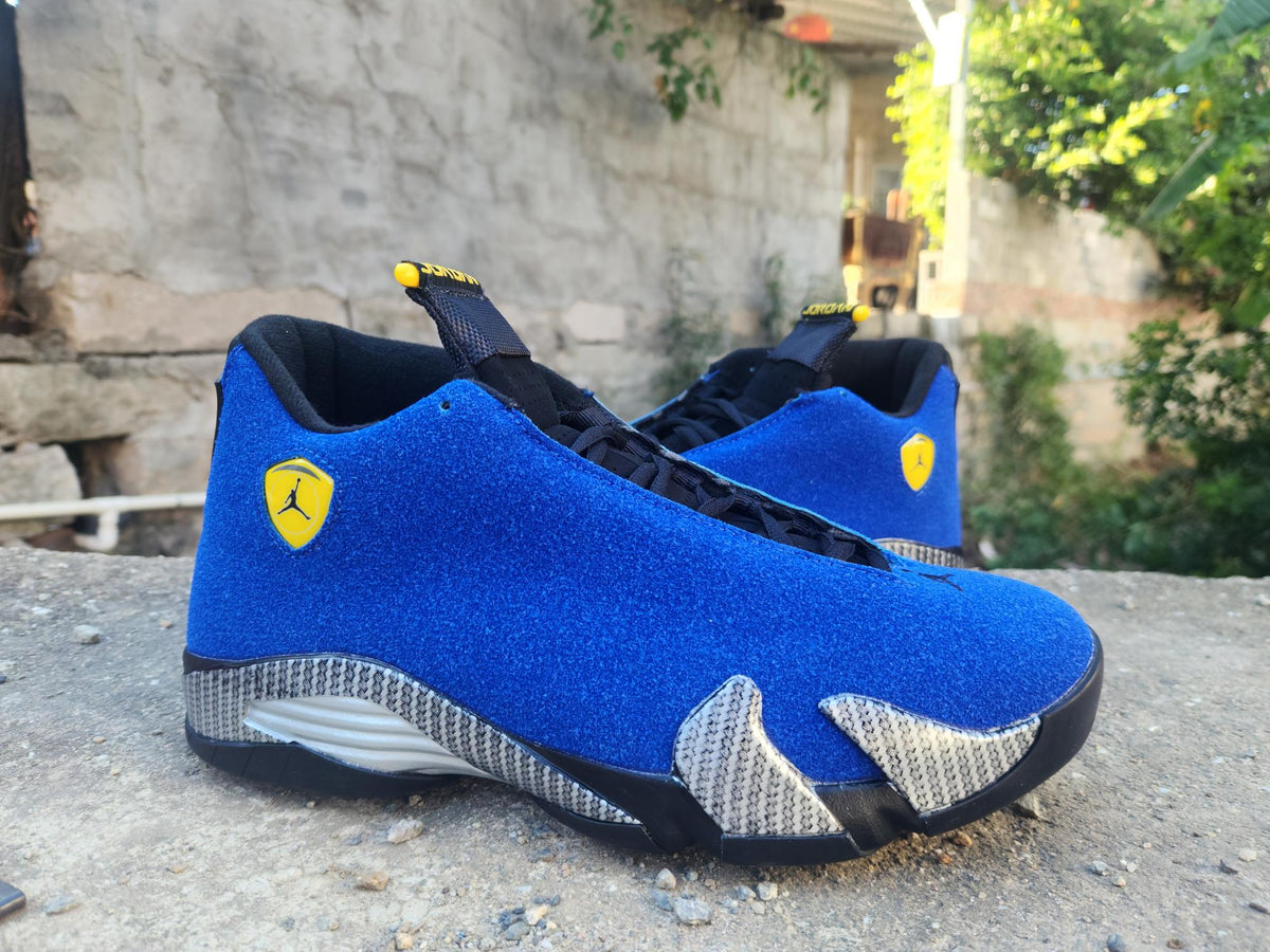 Air Jordan Retro Sneakers - Royal Blue & Black