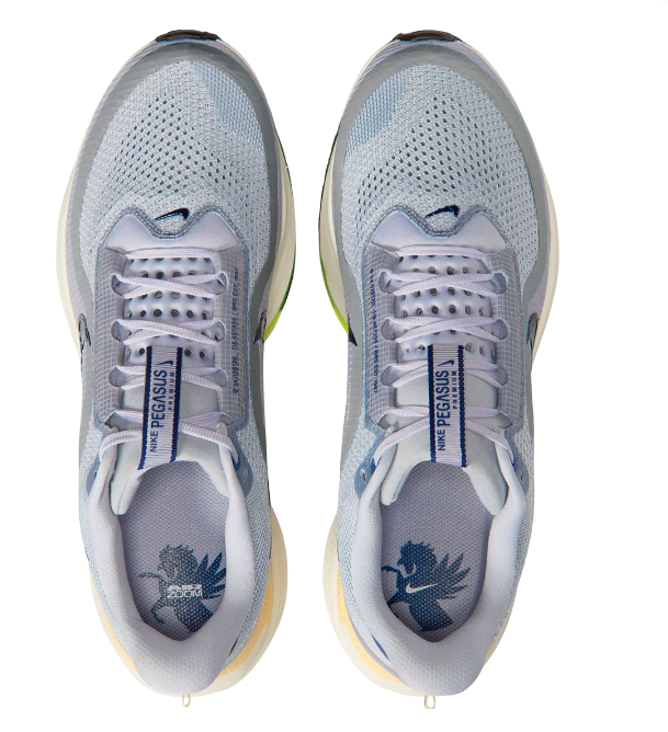 Nike Pegasus Premium Grey & Neon Yellow Sneakers