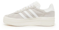 adidas Gazelle Bold Grey & White Women's Platform Sneakers