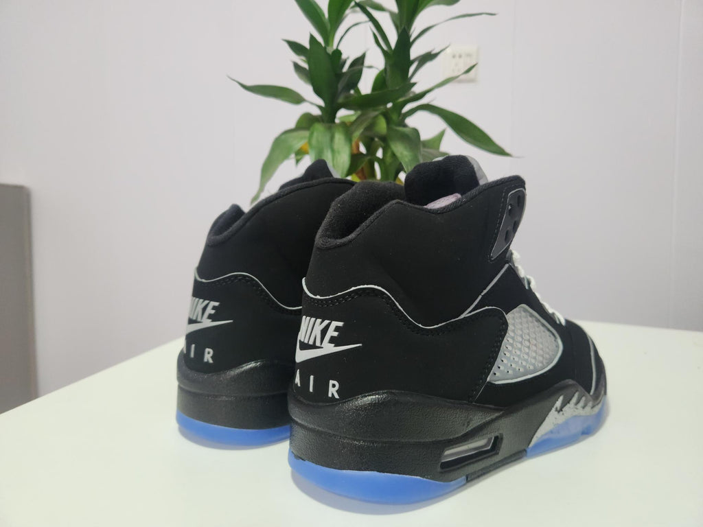 Air Jordan High-Top Sneakers - Black & Silver