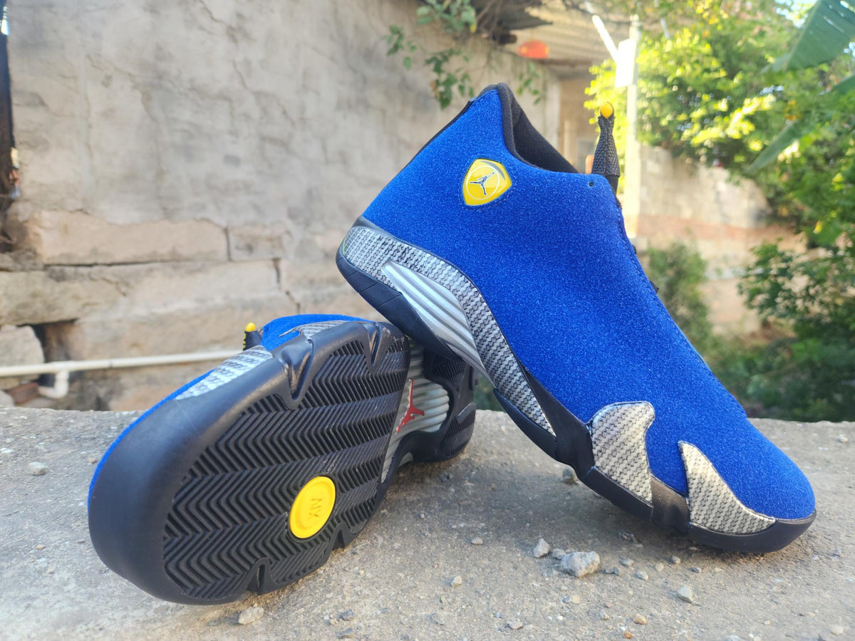 Air Jordan Retro Sneakers - Royal Blue & Black