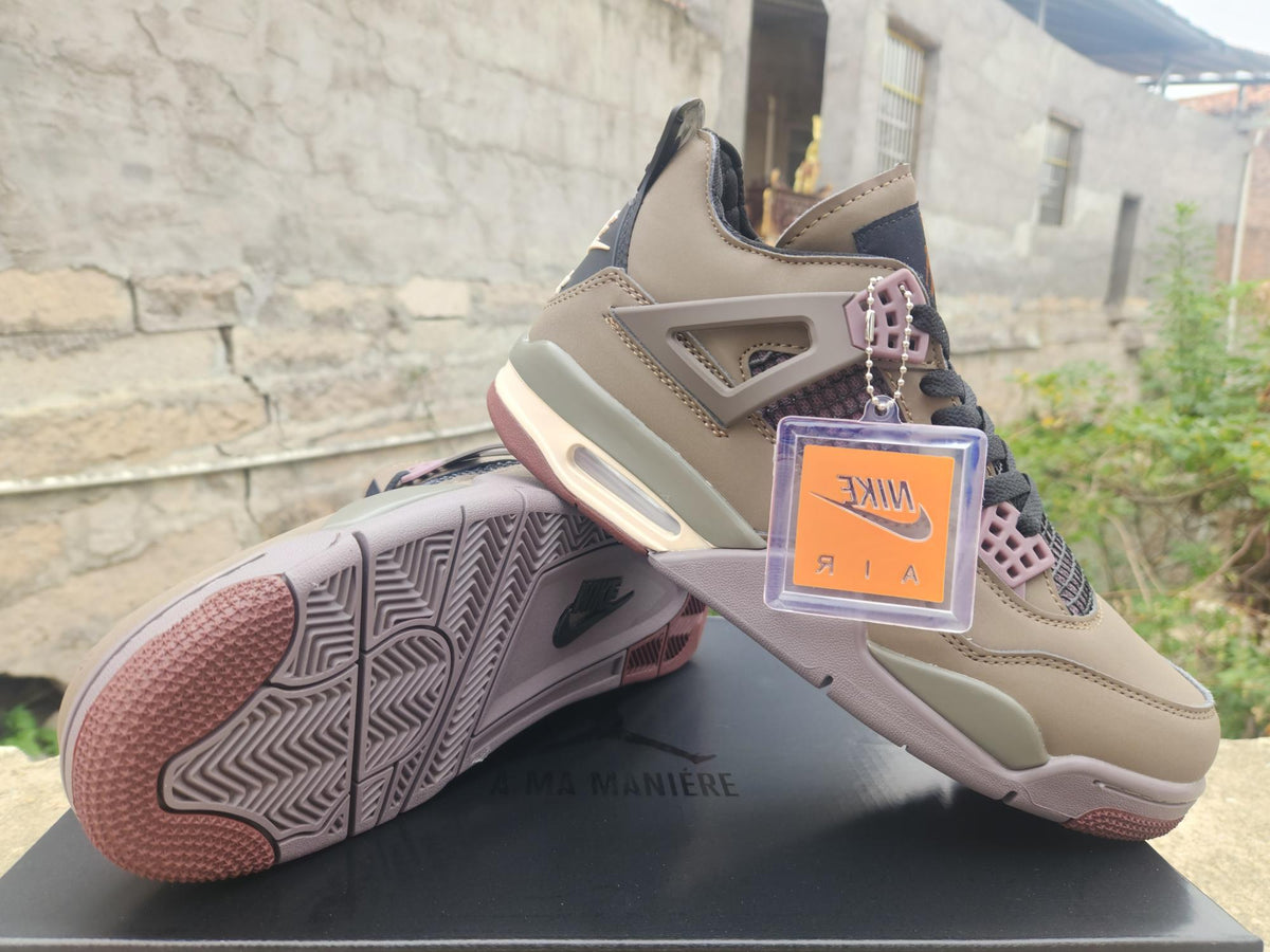 Air Jordan Sneakers - Taupe & Mauve