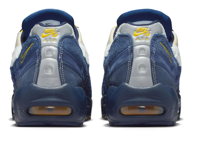 Nike SB Air Max 95 x Eric Koston Navy & Yellow Sneakers