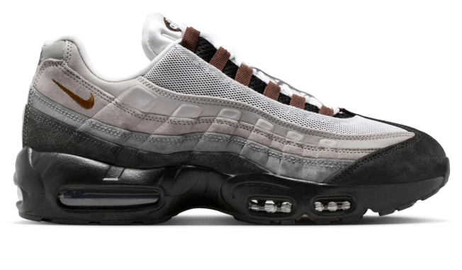 Nike SB Air Max 95 'Black Cacao Wow' Grey Sneakers