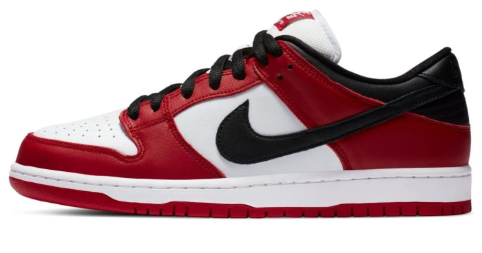 Nike SB Dunk Low 'J-Pack Chicago' Red White & Black Sneakers