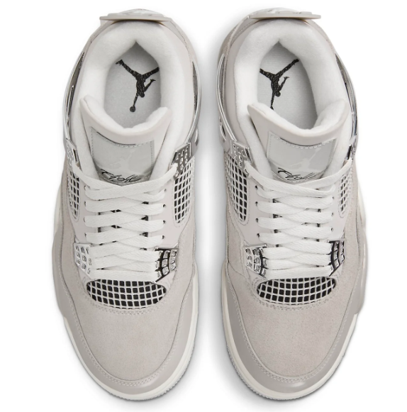 Air Jordan 4 Retro Frozen Moments Women's Grey Sneakers
