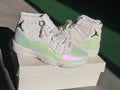 Air Jordan 11 Retro Sail Pearl Iridescent High-Top Sneakers