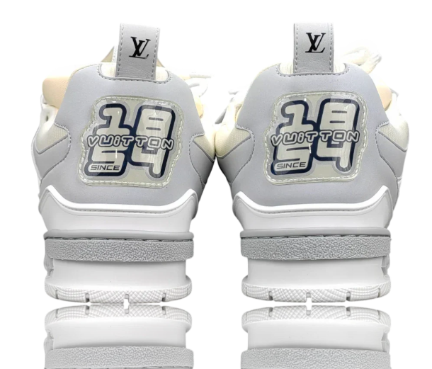 Louis Vuitton Skate Sneakers | Grey & White