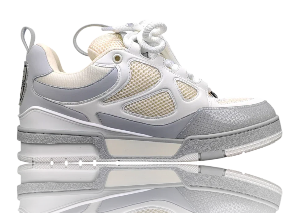 Louis Vuitton Skate Sneakers | Grey & White