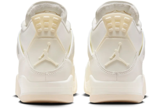 Air Jordan 4 Retro Metallic Gold Women's Cream Sneakers