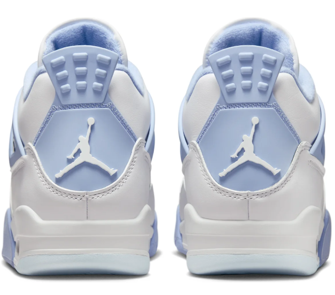 Air Jordan 4 Forget Me Not Women's White & Blue Sneakers