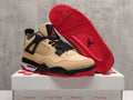 Air Jordan 4 Retro Pizza Tan & Black Sneakers