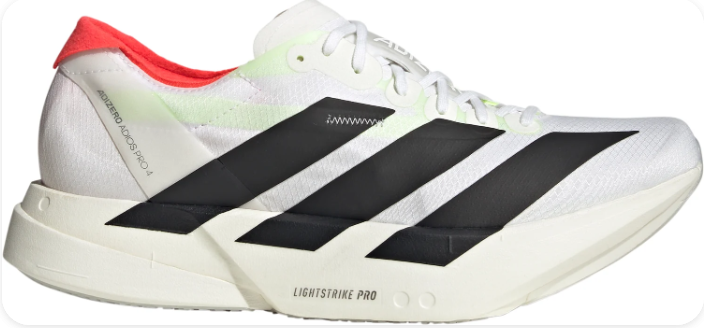 adidas Adizero Adios Pro 4 Men's White Running Shoes