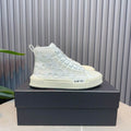 AMIRI Tonal Star High-Top Sneakers | White