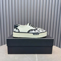 AMIRI Black & White Star Lace-Up Sneakers