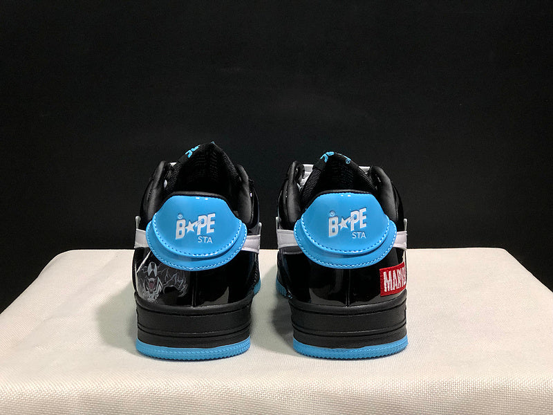 BAPE STA Low-Top Sneakers | Blue & Black