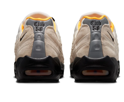 Nike SB Air Max 95 'Club 58' Sail Black Laser Orange Sneakers