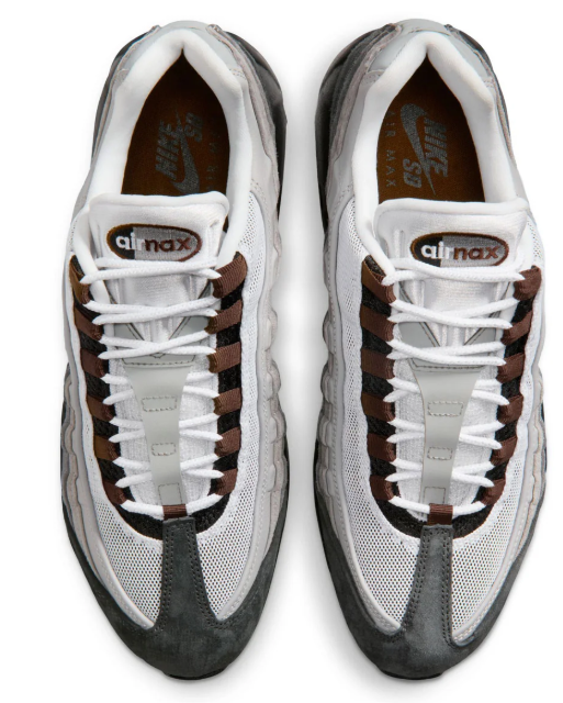 Nike SB Air Max 95 'Black Cacao Wow' Grey Sneakers