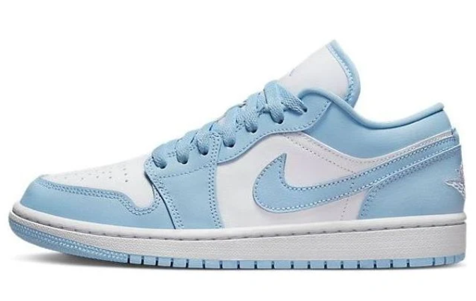 Air Jordan 1 Low Ice Blue Women's Sneakers