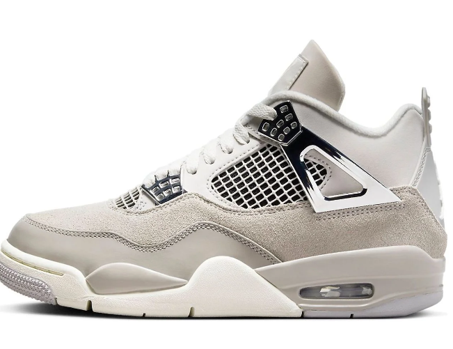 Air Jordan 4 Retro Frozen Moments Women's Grey Sneakers