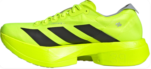 adidas Adizero Adios Pro 4 Men's Neon Yellow Running Shoes