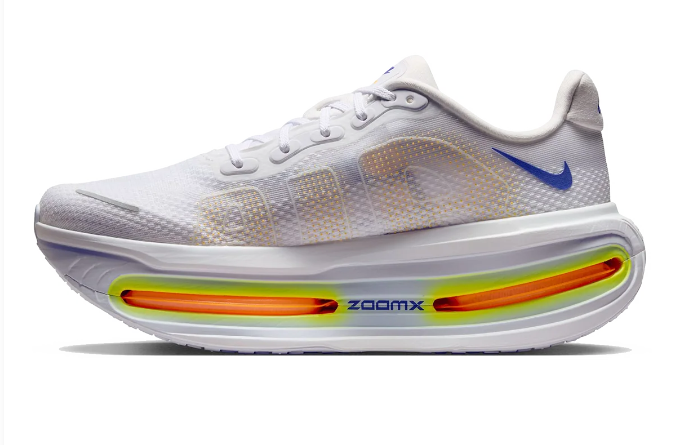 Nike Vomero Premium White Blue & Orange Sneakers