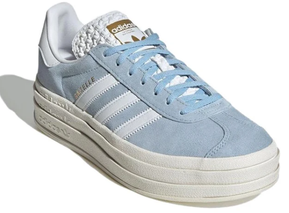 adidas Gazelle Bold Clear Sky Women's Platform Sneakers