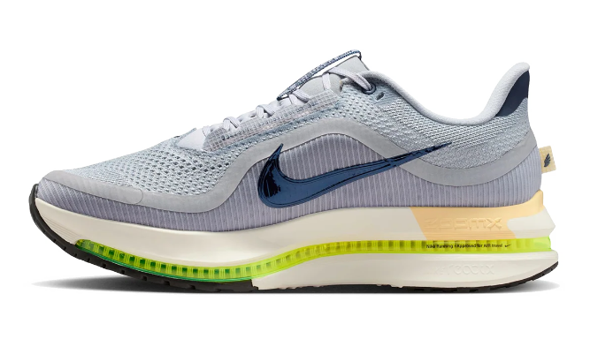Nike Pegasus Premium Grey & Neon Yellow Sneakers