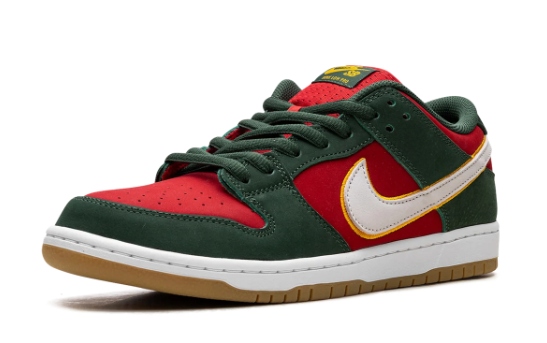 Nike SB Dunk Low Seattle Sonics | Green & Red