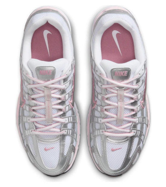 Nike P-6000 White Elemental Pink Women's Sneakers