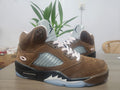 Air Jordan High-Top Sneakers - Brown & Black