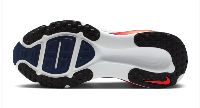 Nike Vomero 18 White Navy & Bright Orange Sneakers