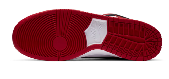 Nike SB Dunk Low 'J-Pack Chicago' Red White & Black Sneakers